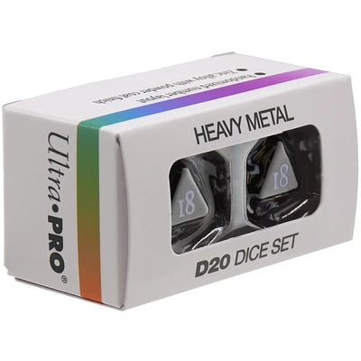 UP) Heavy Metal D20 Dice Set