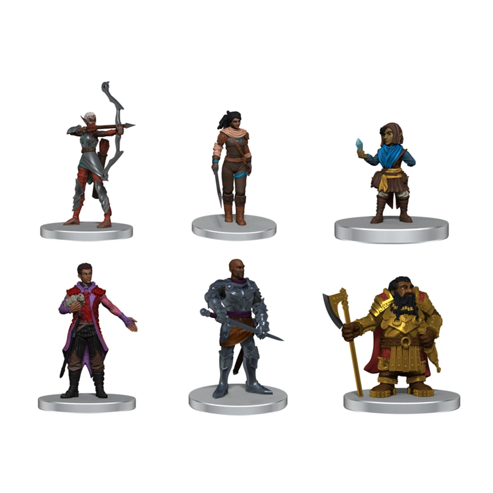 D&D  Voices Of The Realms  Premium Miniatures - Band of Heroes*