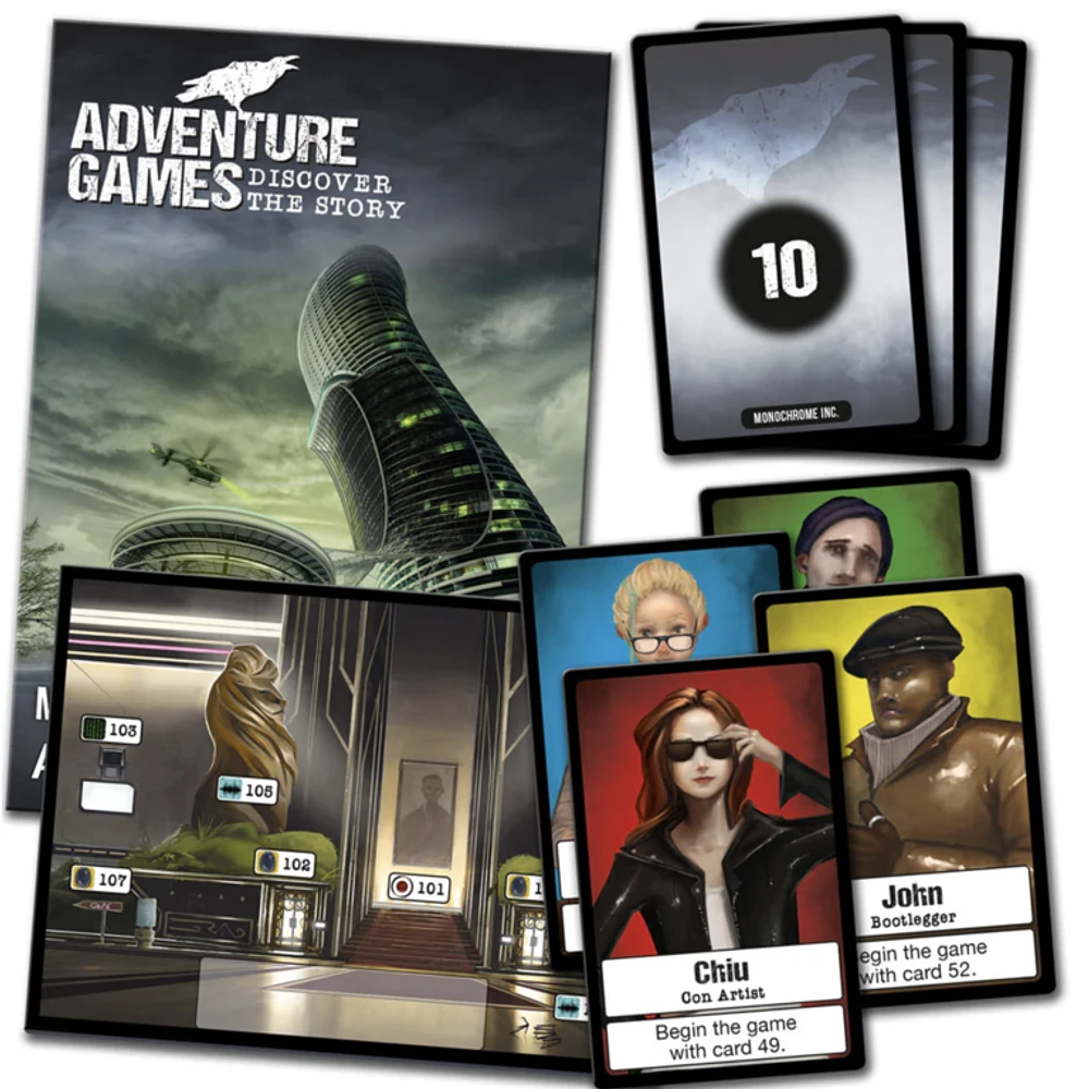 Adventure Games - Monochrome Inc (English)