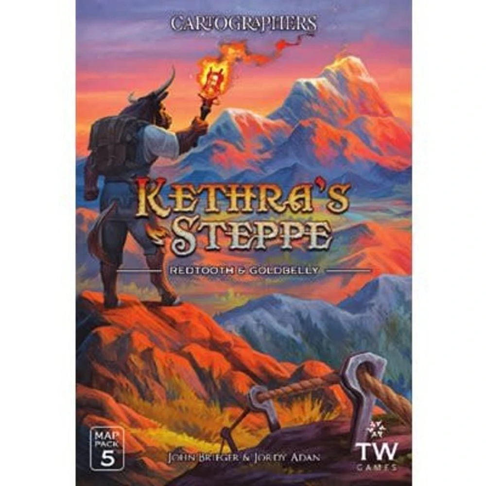 Cartographers - Kethra's Steppe - Map Pack 5 (Anglais)