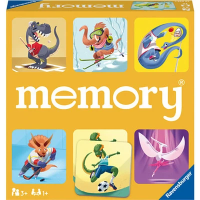 Memory - Dinosaures Sportifs (Multilingue)