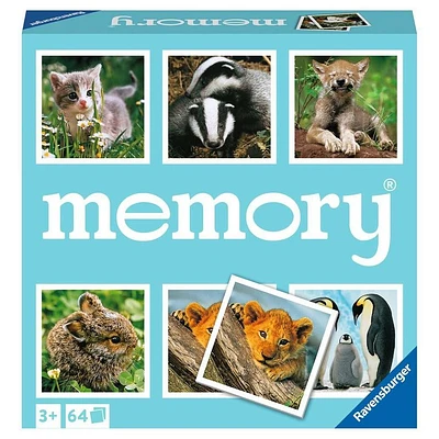 Memory - Bébé animaux (Multilingual)