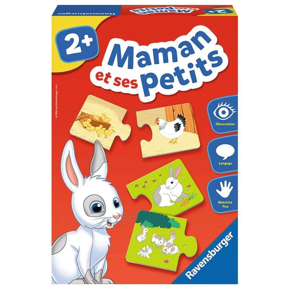 Maman et ses petits (Francais)