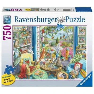 Ravensburger Le petit observateur de oiseaux - 750 Pièces Large