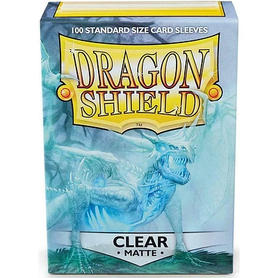 (Dragon Shield) Matte Clear - 100 Unités - 63mm x 88mm