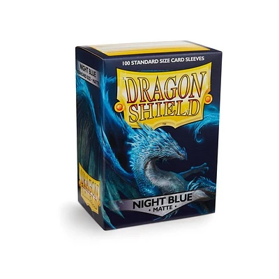 (Dragon Shield) Matte Night Blue - 100 Unités - 63mm x 88mm