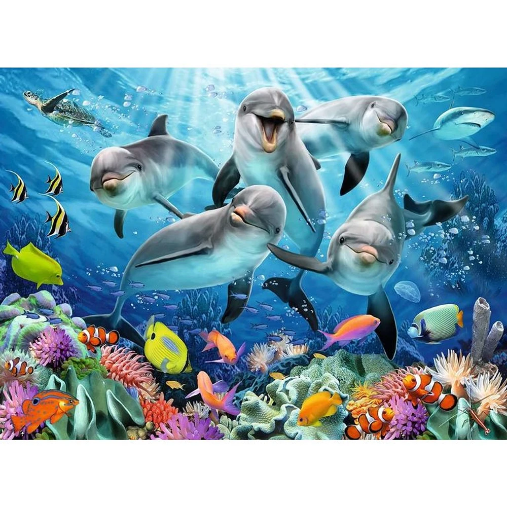 Ravensburger Dauphins sur le récif - 500 Pièces*