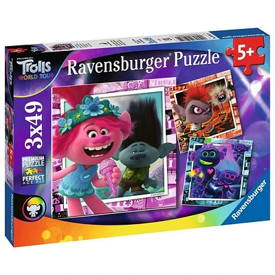 Ravensburger Tournée mondiale - 3x49 pièces