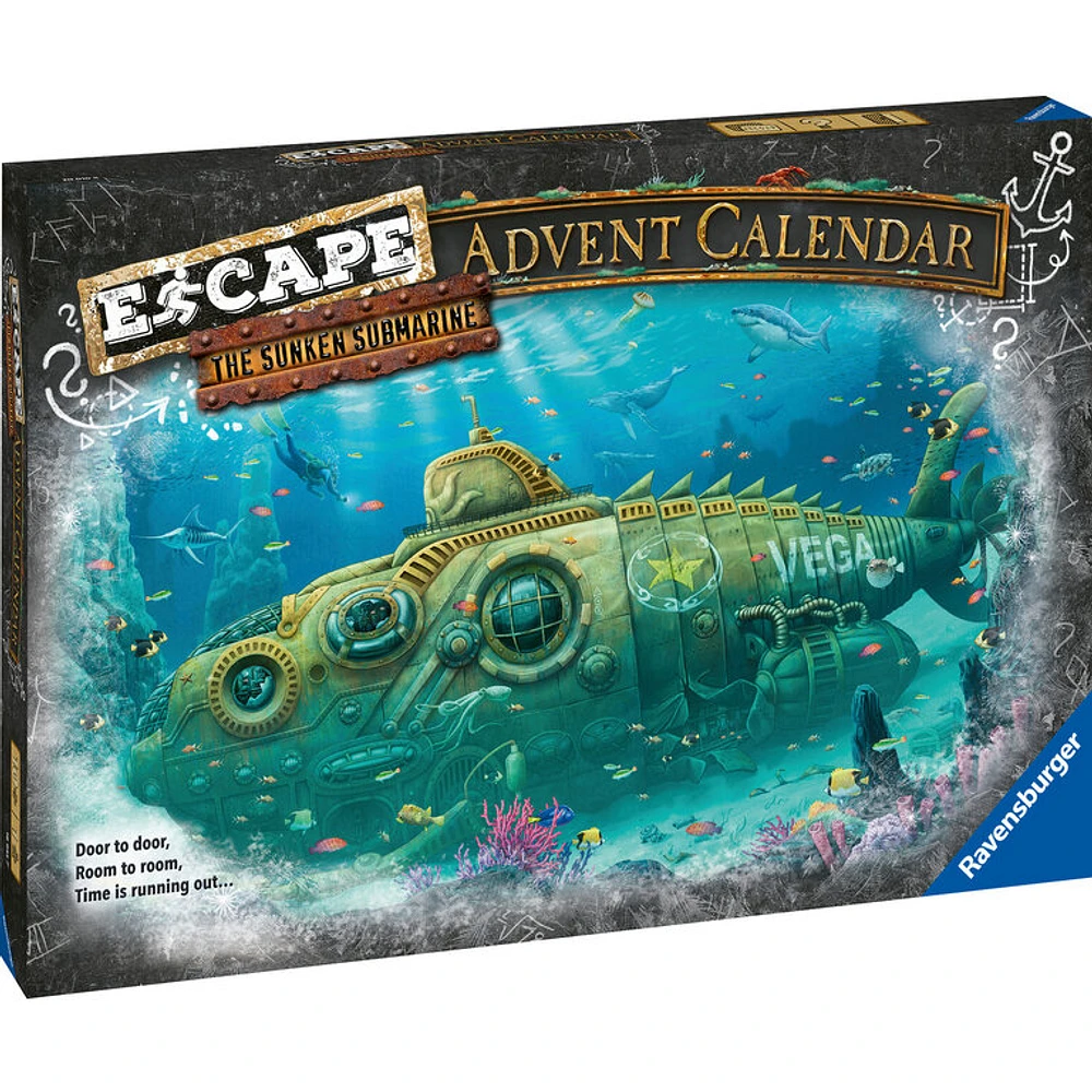 Sous-Marin - Escape  Advent Calendar (Anglais)