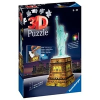 Ravensburger Statue de la Liberté  illuminé - 120 pièces 3D