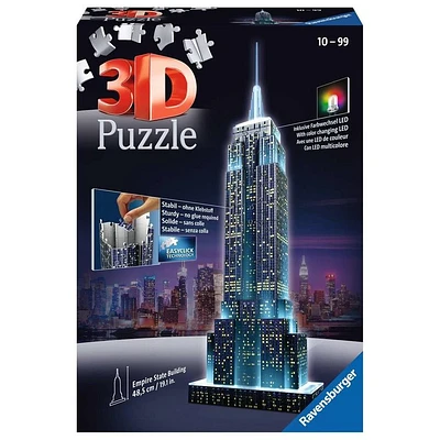 Ravensburger Empire State Building illuminé - 228 pièces 3D