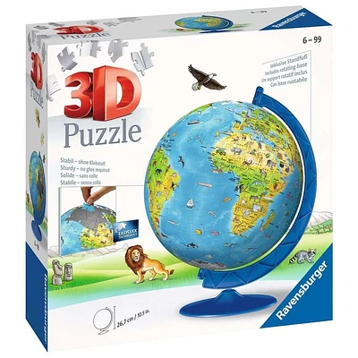 Ravensburger Globe pour enfants - 187 pièces 3D