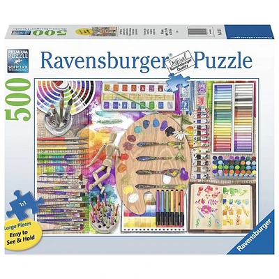 Ravensburger La palette de l'artisan - 500 pièces Large