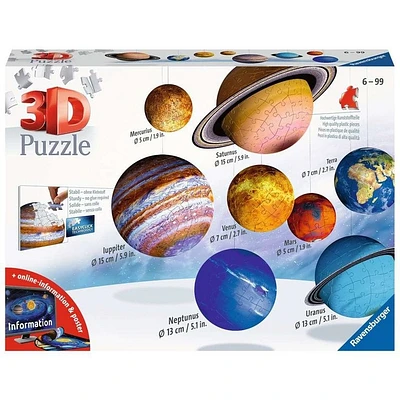 Ravensburger Système Solaire - 540 pièces 3D