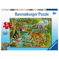 Ravensburger Les animaux de l'Inde - 60 pièces