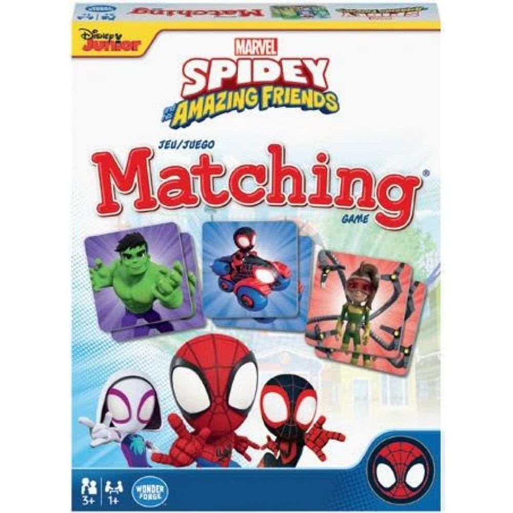 Matching - Spidey and his amazing friends (Multilingual)