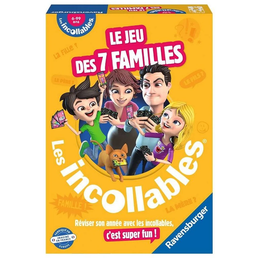 Le Jeu des 7 Familles - Les incollables (Français)