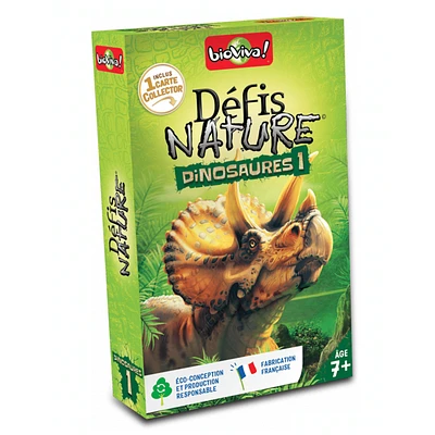 Défis nature - Dinosaures 1 - Nouvelle Édition (Francais)