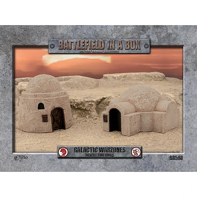 Battlefield in a Box - Galactic Warzones - Desert Buildings