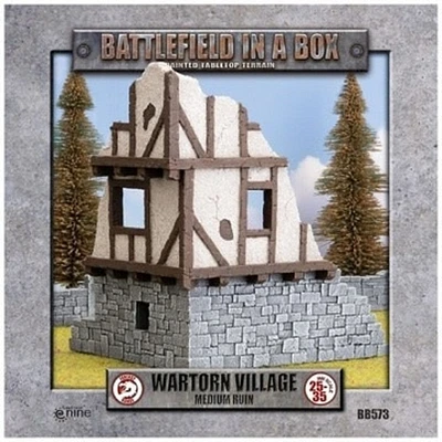 Battlefield in a Box - Wartorn Village - Medium Ruin