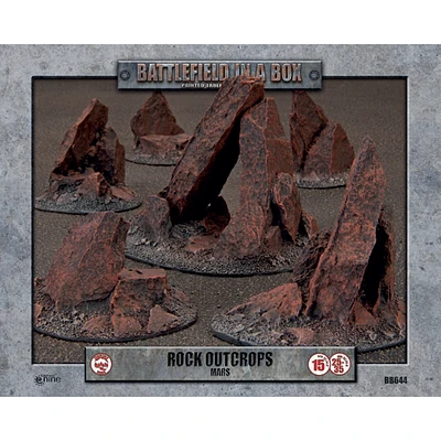 Battlefield in a Box - Mars - Rock Outcrops