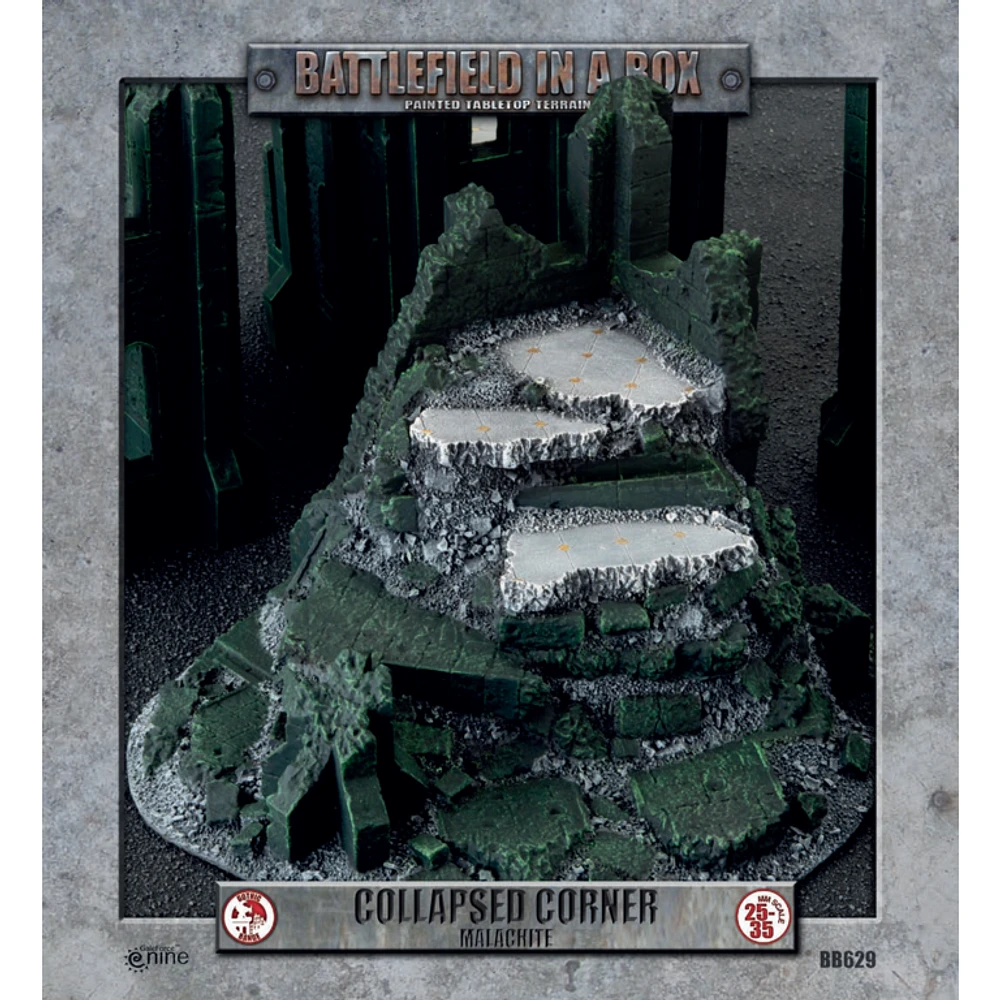 Battlefield in a Box - Malachite - Collapsed Corner