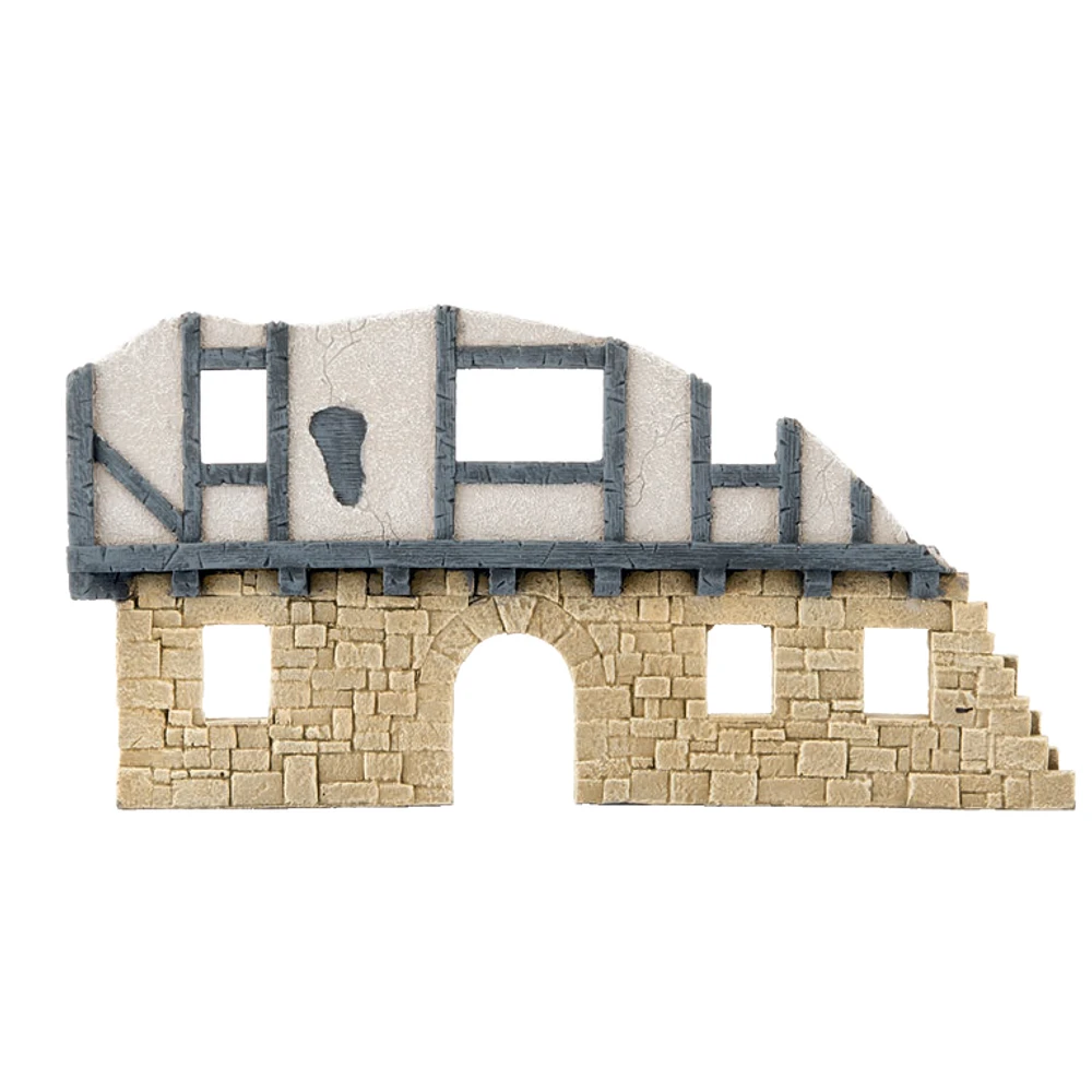Battlefield in a Box - Wartorn Village - Sandstone Large Ruin
