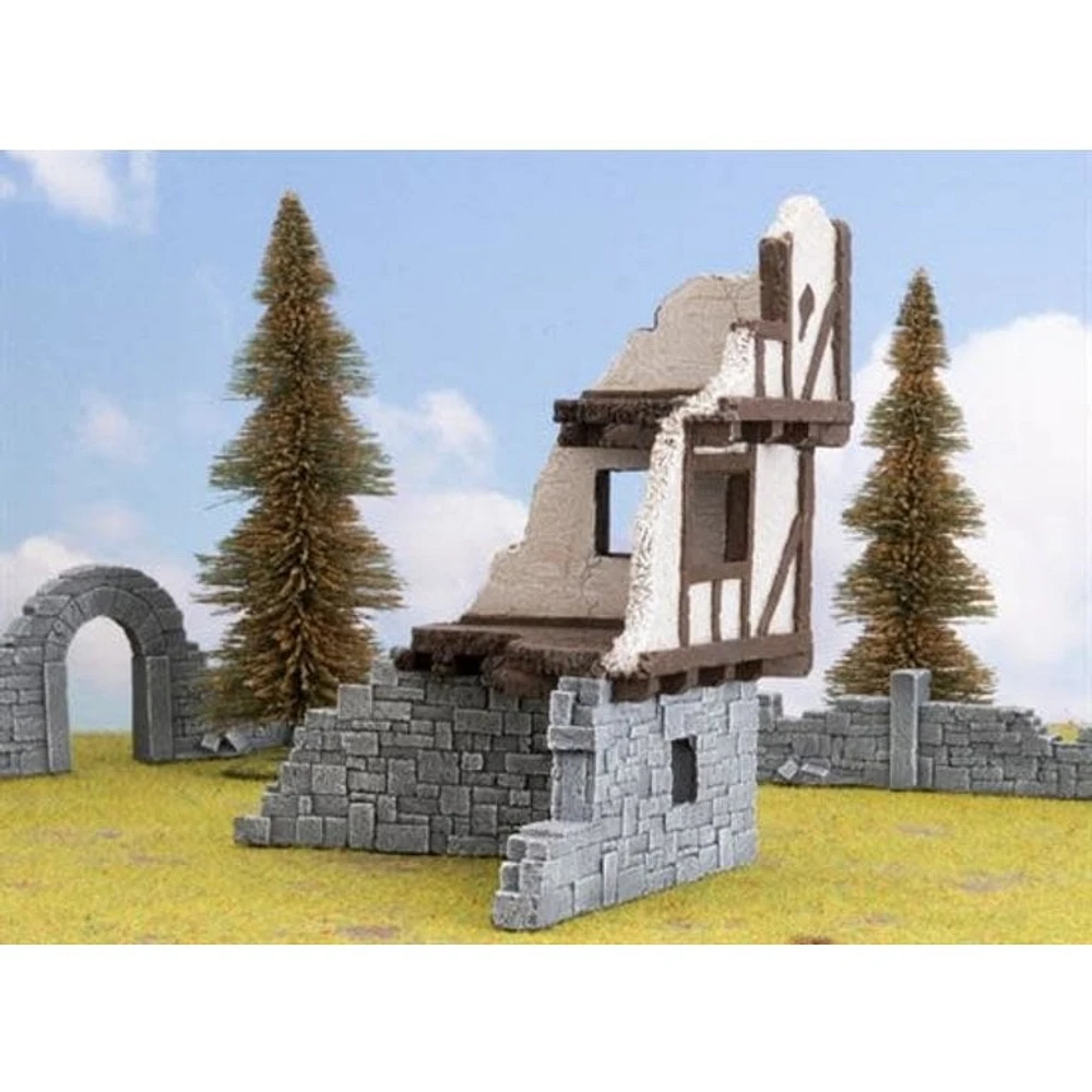Battlefield in a Box - Wartorn Village - Medium Ruin
