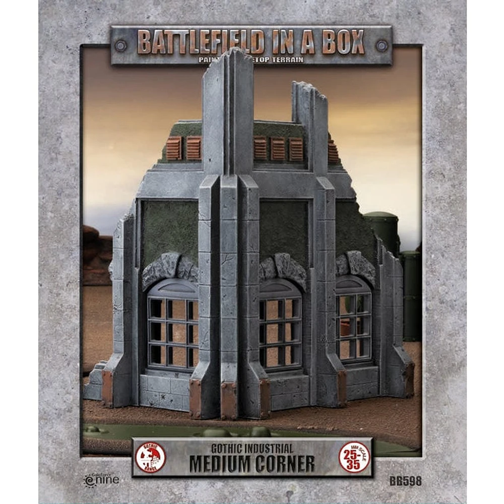 Battlefield in a Box - Gothic Industrial - Medium Corner