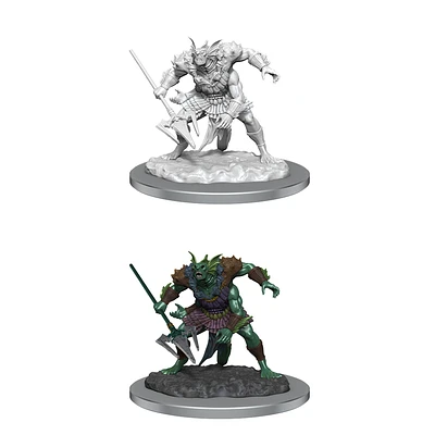 Nolzur's Marvelous Unpainted Miniatures - Sahuagin Baron