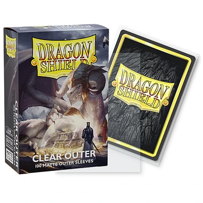 (Dragon Shield) Matte Clear Outer - 100 Unités - 69.5mm x 95mm
