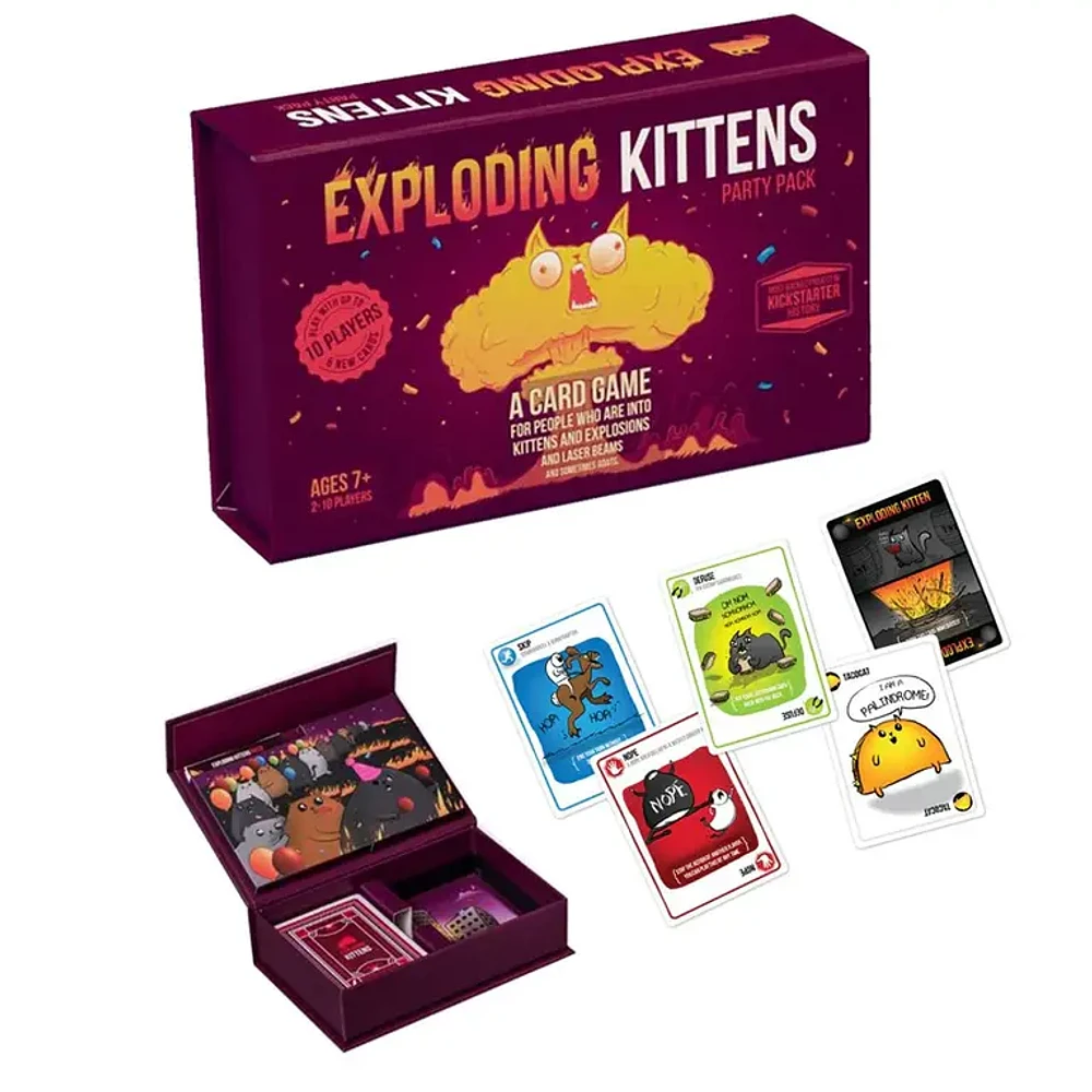 Exploding Kittens Party Pack (Anglais)