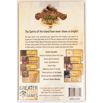 Spirit Island - Nature Incarnate Foil Pannels (English)