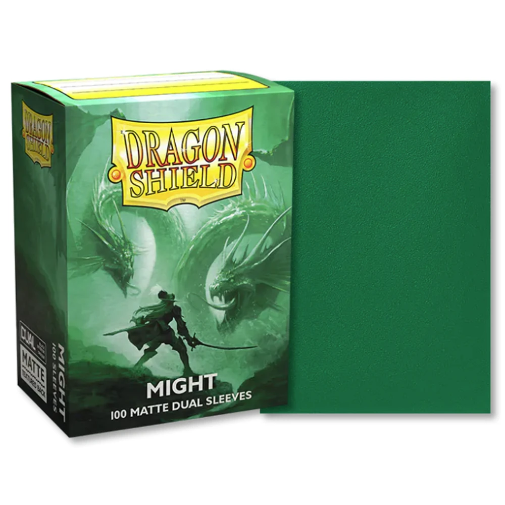 Dragon Shield (Dragon Shield) Matte Dual Might - 100 Unités - 63mm x 88mm