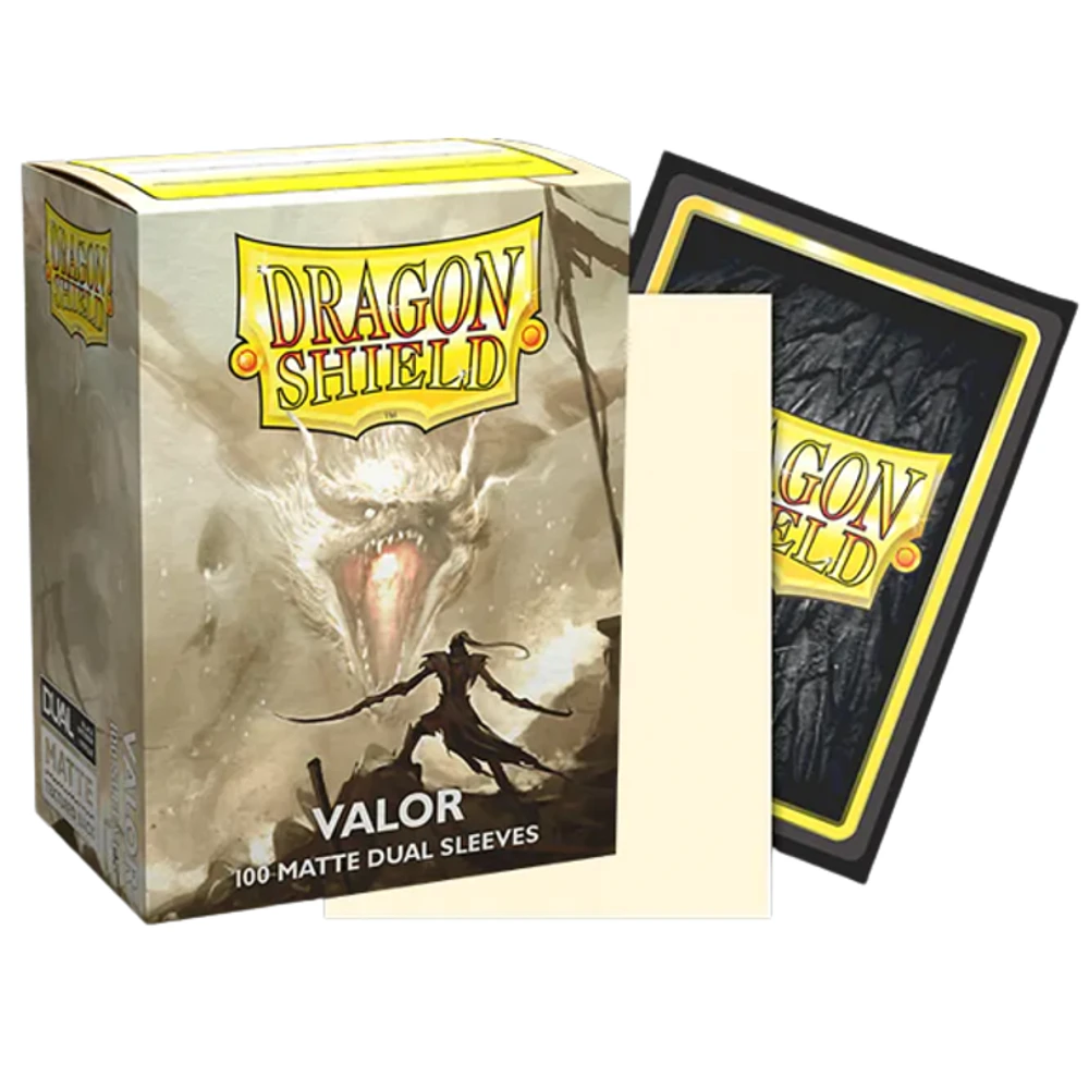 Dragon Shield (Dragon Shield) Matte Dual Valor - 100 Unités - 63mm x 88mm