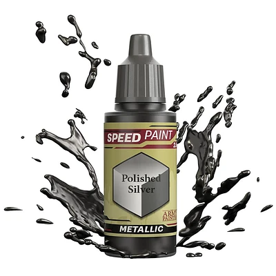 Army Painter (AP) SpeedPaint - Polished Silver 18ml