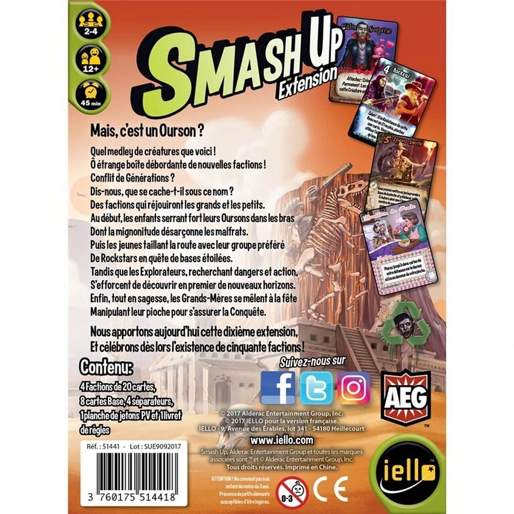 Smash Up - Conflit de générations (French)