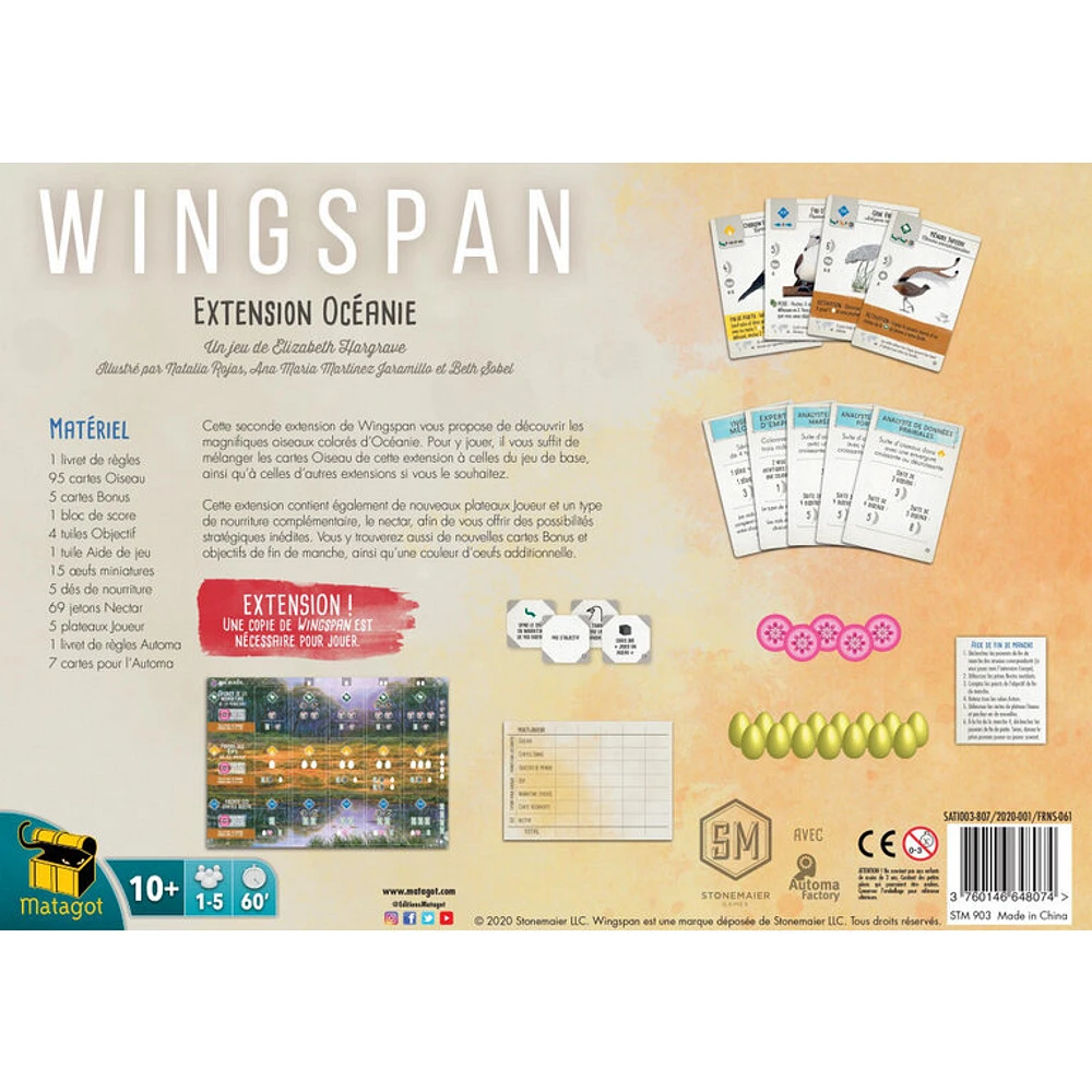 Wingspan - Océanie (French)