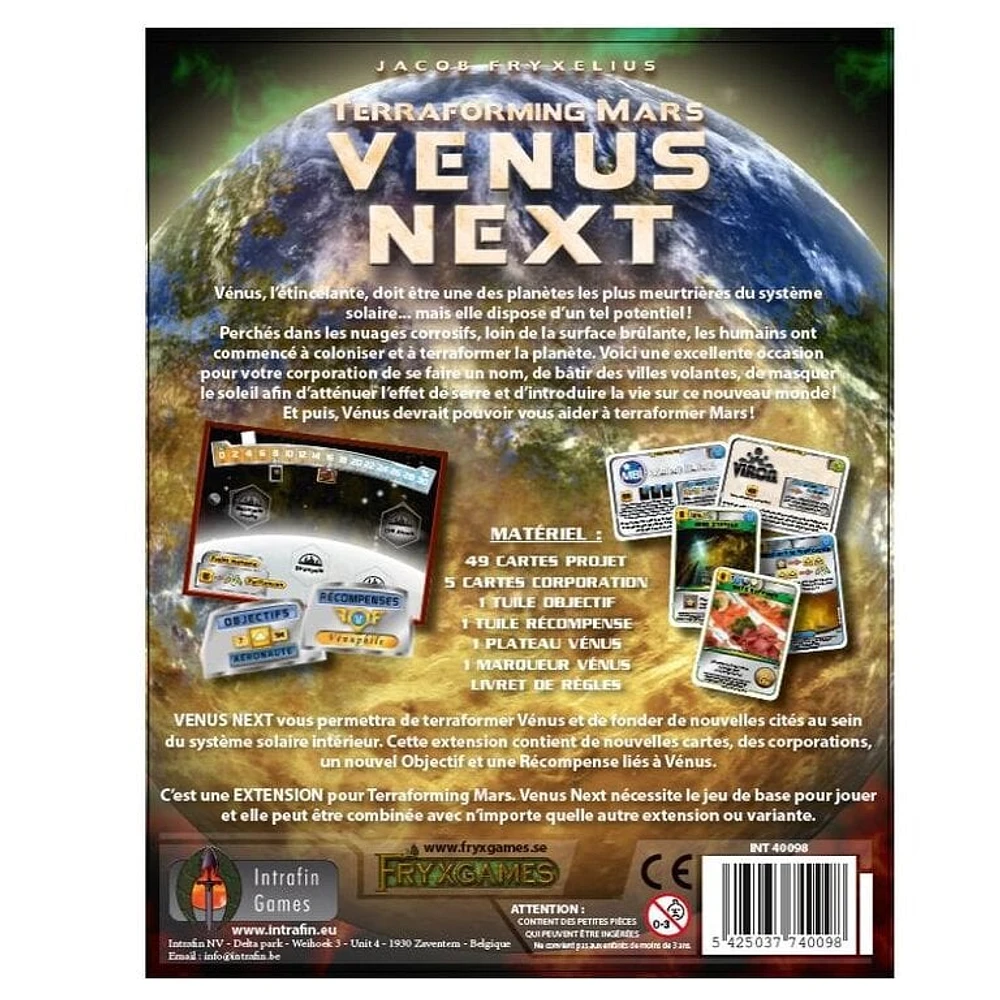 Terraforming Mars - Venus Next (French)