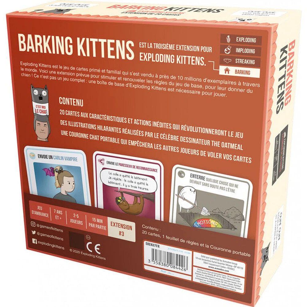 Exploding Kittens - Barking Kittens (Français)