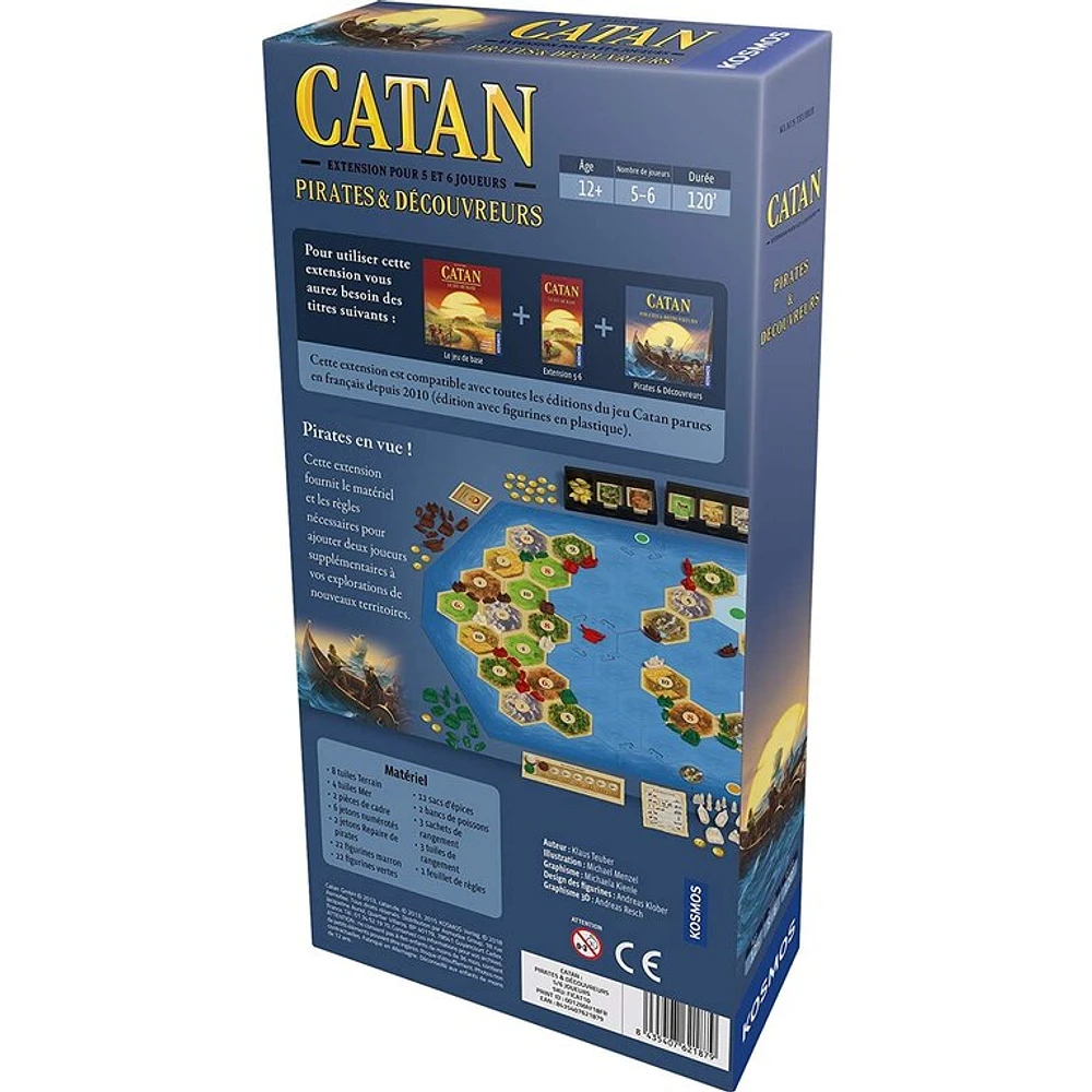 Catan - Pirates & Decouvreurs - 5 et 6 joueurs (French)