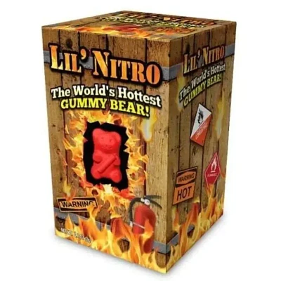 Lil' Nitro - World's Hottest Gummy Bear - 3g