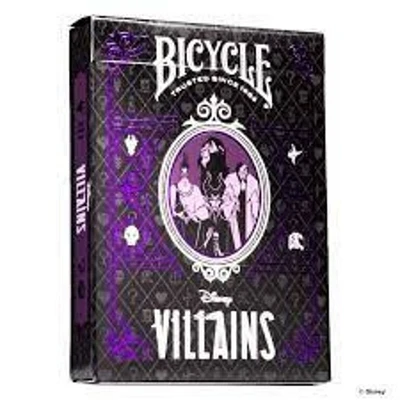 Cartes à jouer - Bicycle - Disney Villainous