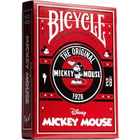 Playing Cards - Bicycle - Disney Classic Mickey - Red