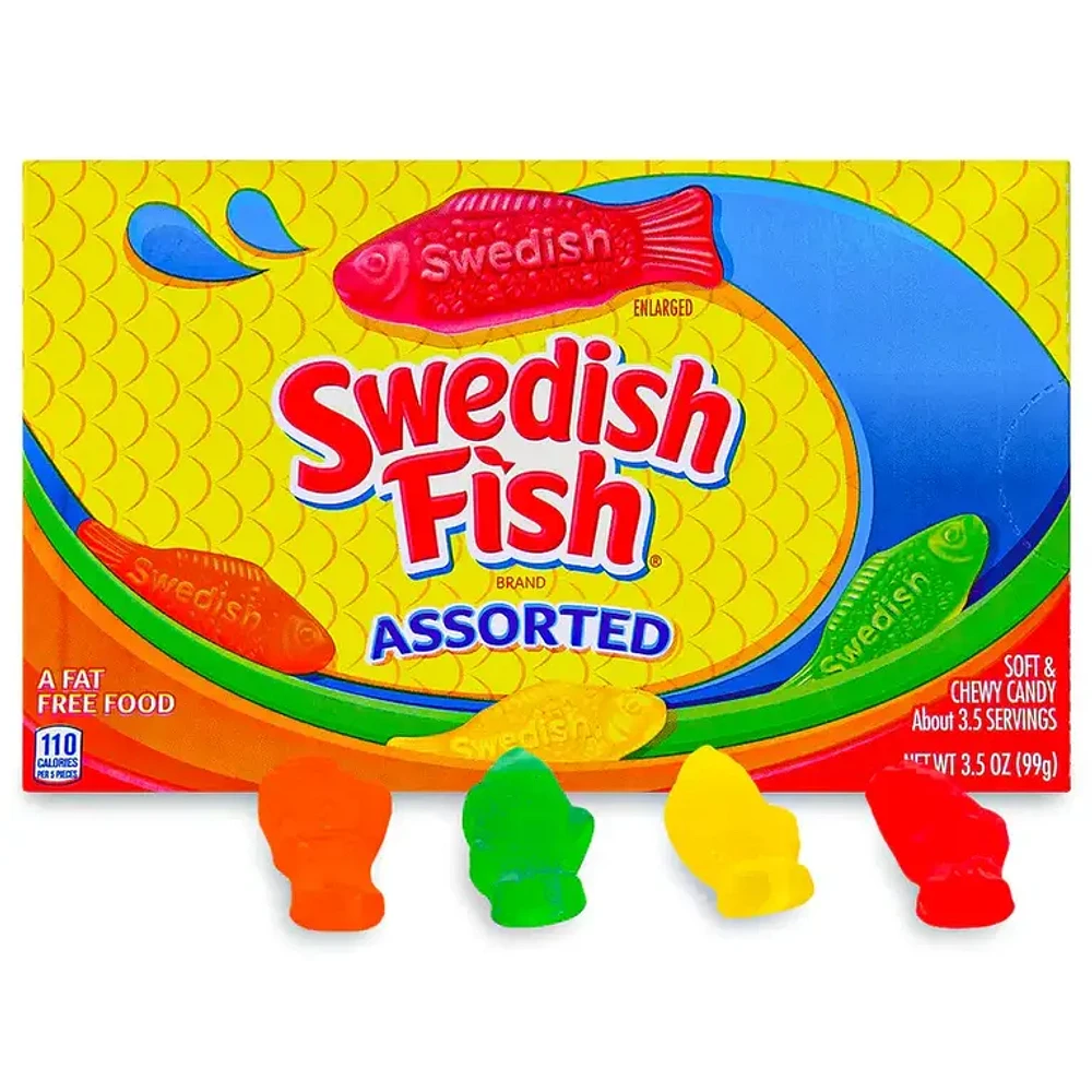 Swedish Fish Assorted - 99g