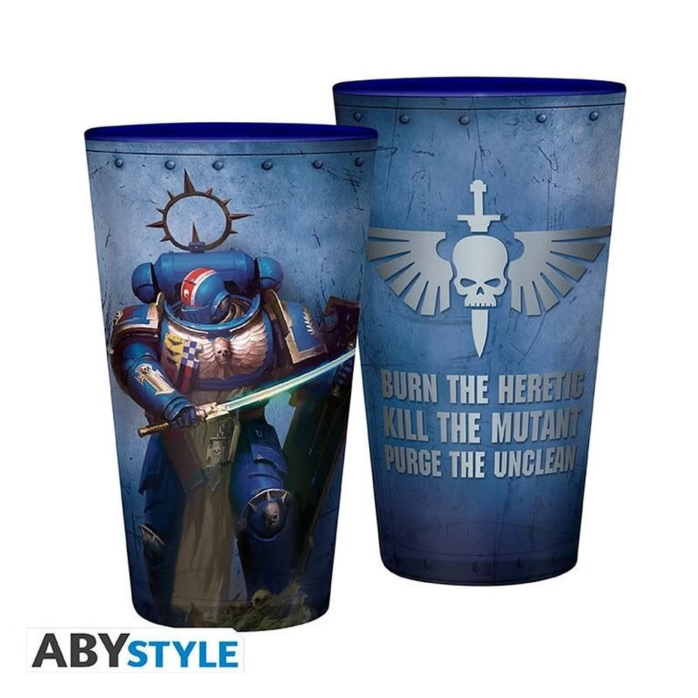 Verre Ultramarine Warhammer 40K - 14oz