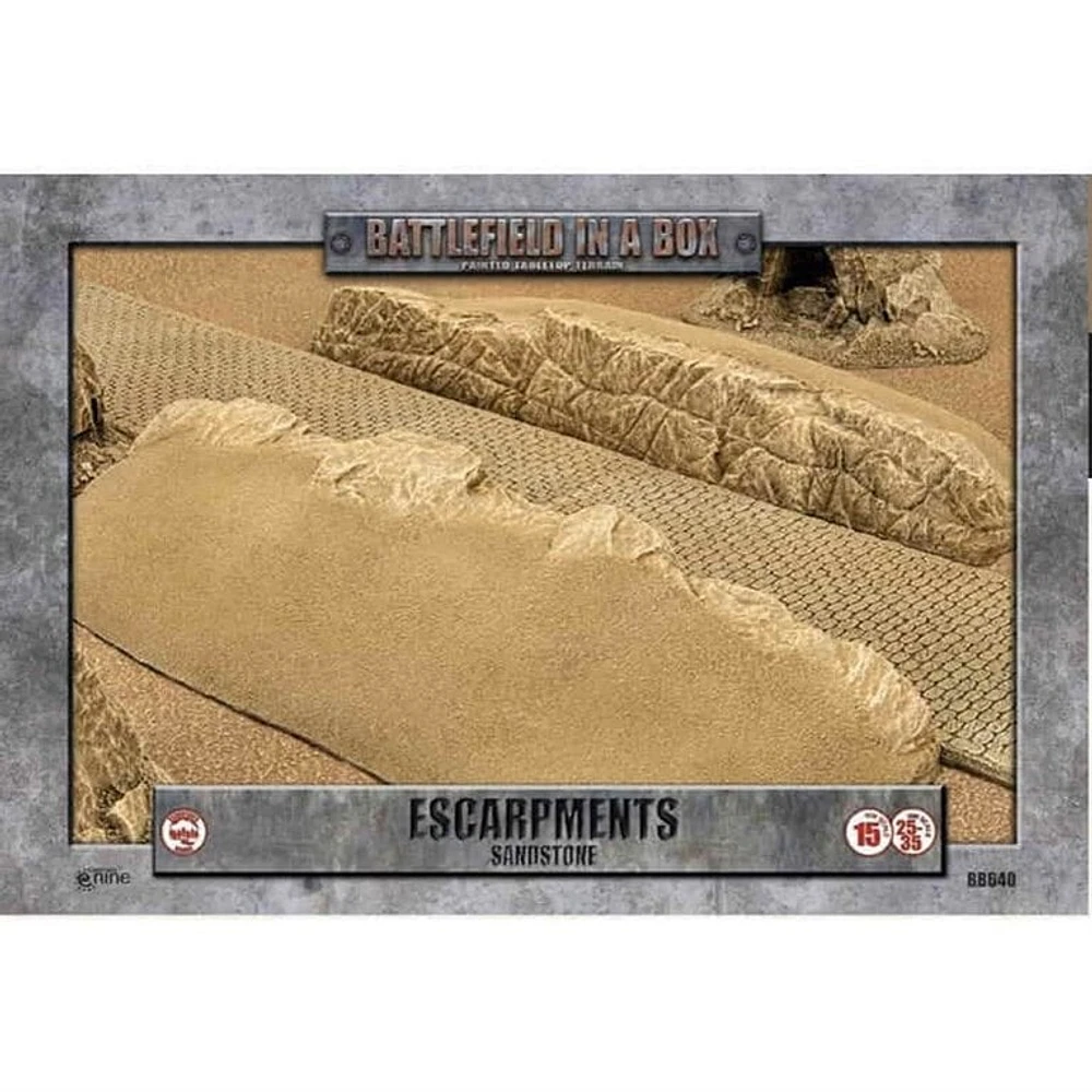 Battlefield in a Box - Sandstone - Escarpments [PRÉCOMMANDE]