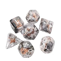 (Gamegenic) Embraced Series RPG Set - 7 Piece Set - Shield and Weapons