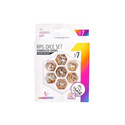 (Gamegenic) Embraced Series RPG Set - 7 Piece Set - Death Valley