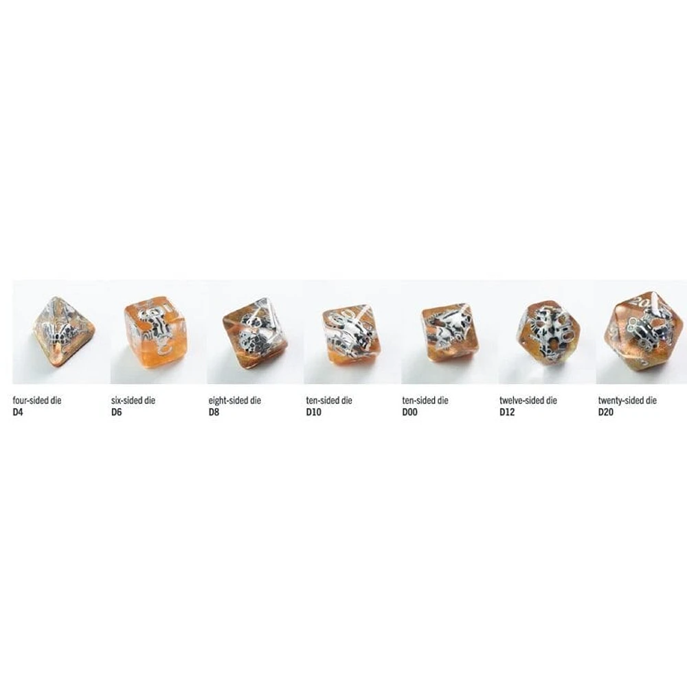 (Gamegenic) Embraced Series RPG Set - 7 Piece Set - Death Valley